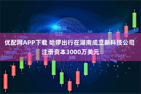 优配网APP下载 哈啰出行在湖南成立新科技公司 注册资本3000万美元