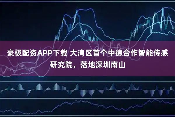 豪极配资APP下载 大湾区首个中德合作智能传感研究院，落地深圳南山