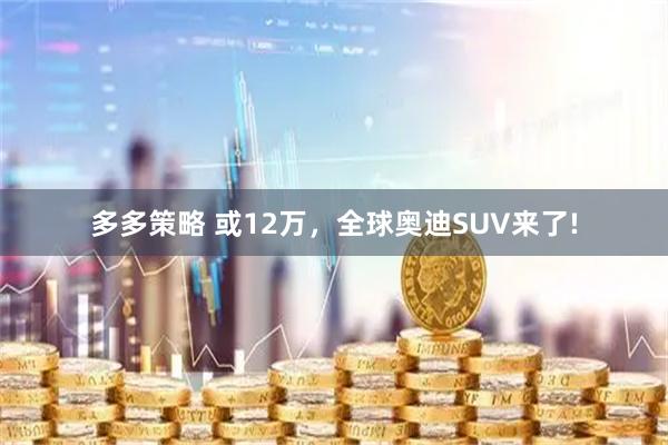 多多策略 或12万，全球奥迪SUV来了!